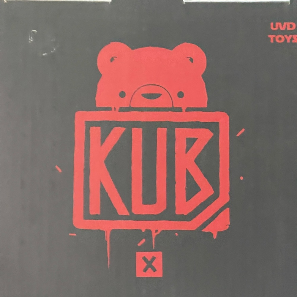 KUB Bear UVD Toys 7” KUB Boba Edition by Mike Fudge Ltd Ed of 100 w/Box